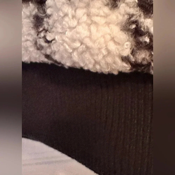 NWT Women’s Teddy Faux Shearling Funnel Collar Jacket - Picture 8 of 8